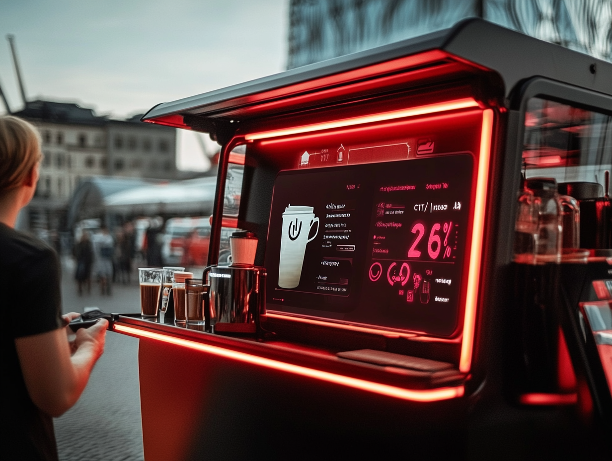 Live price display